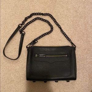 Rebecca Minkoff black chain crossbody